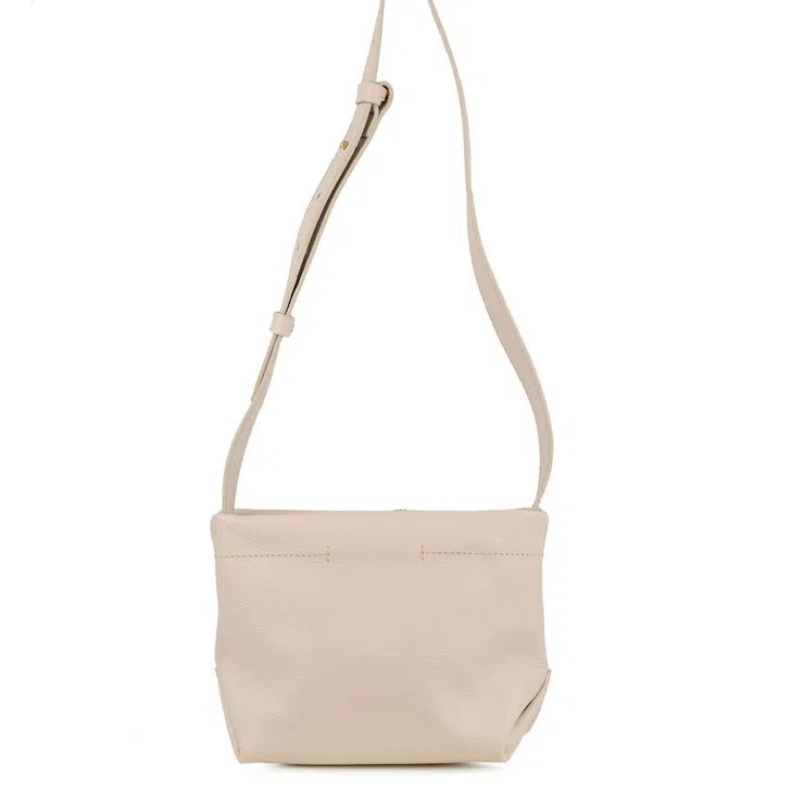 BOLSA SHOULDER COURO CLASSIC OFF WHITE - OFF WHITE UN - gbf033owun