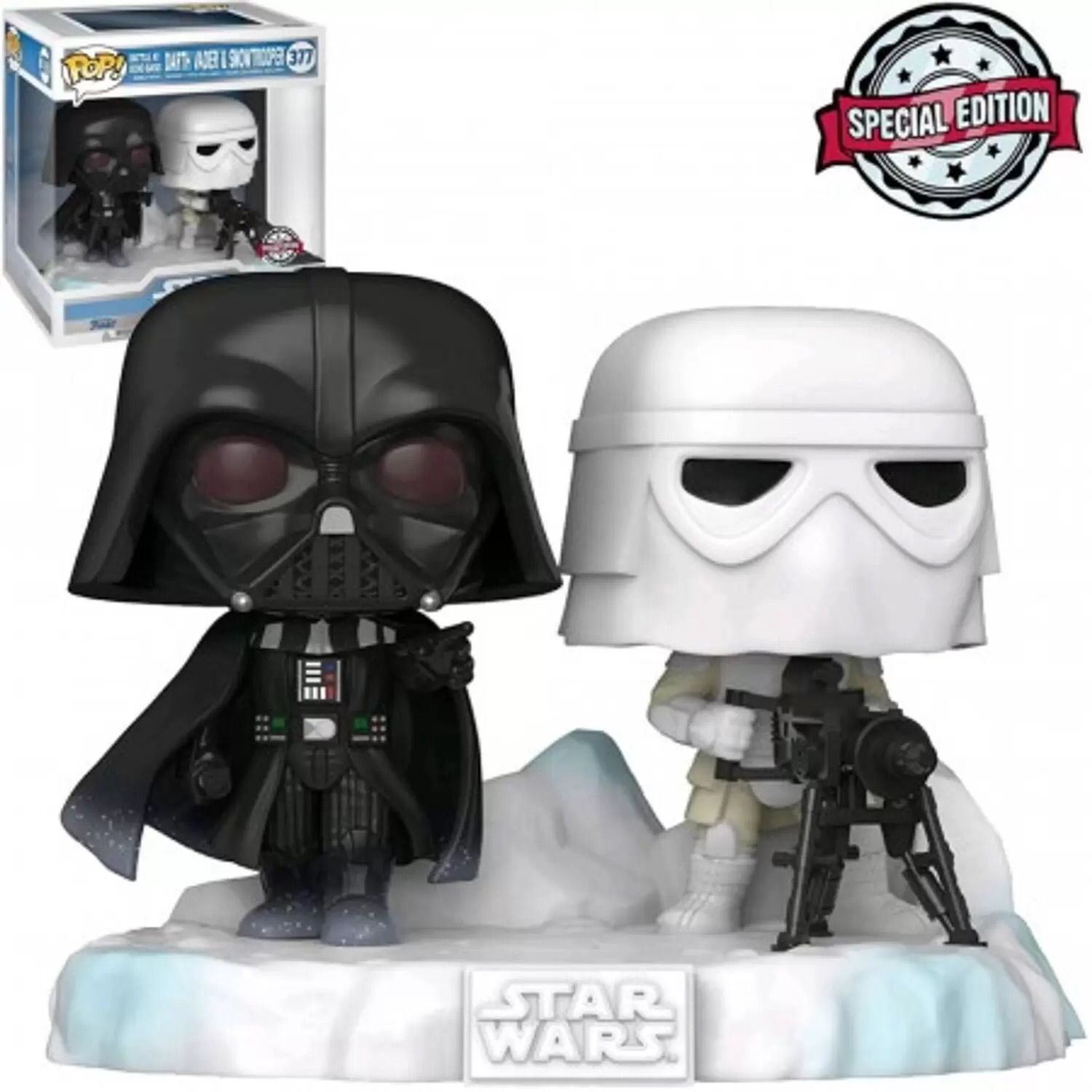 Star Wars Darth Vader And Snowtrooper - 377