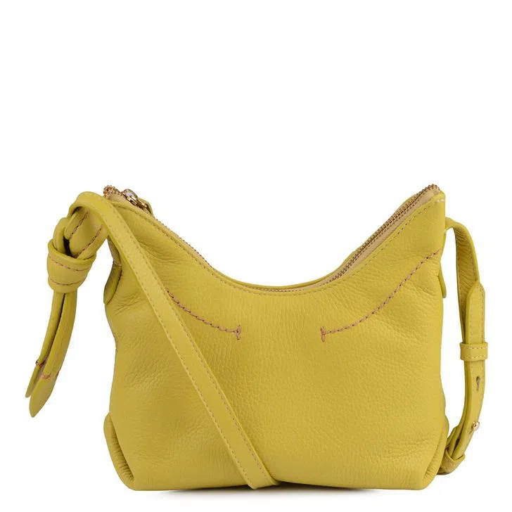 BOLSA SHOULDER P PESPONTO FLAP COURO CARAMBOLA - CARAMBOLA UN - gbf011c2un