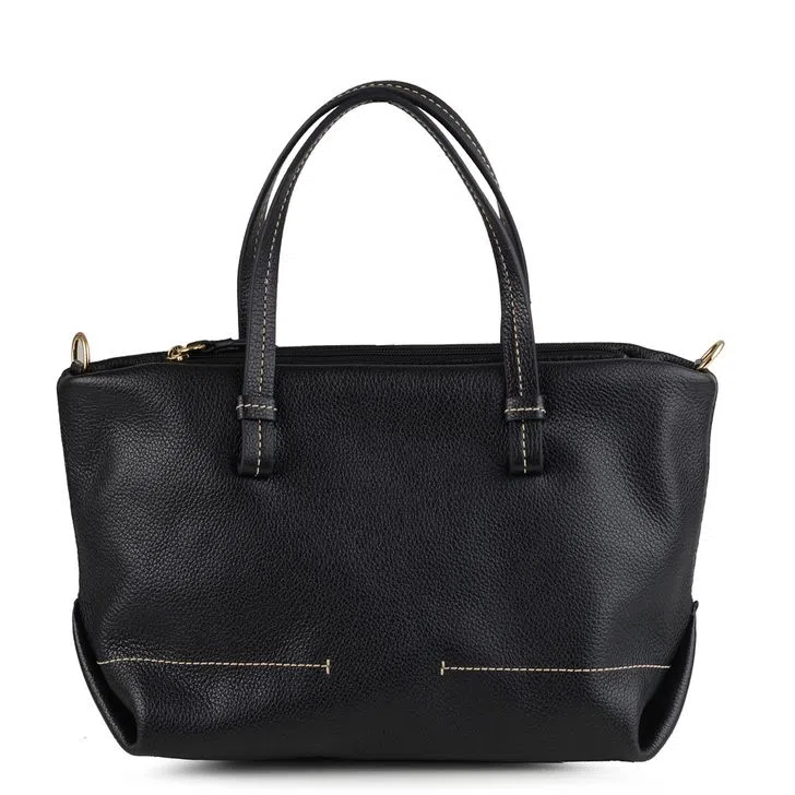 BOLSA TOTE COURO CLASSIC PRETO - PRETO UN - gbf033ptun