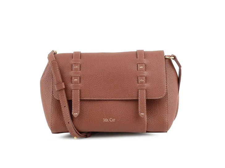 BOLSA SHOULDER GO EASY FLAP CANELA - CANELA_UN - GSN233 CN