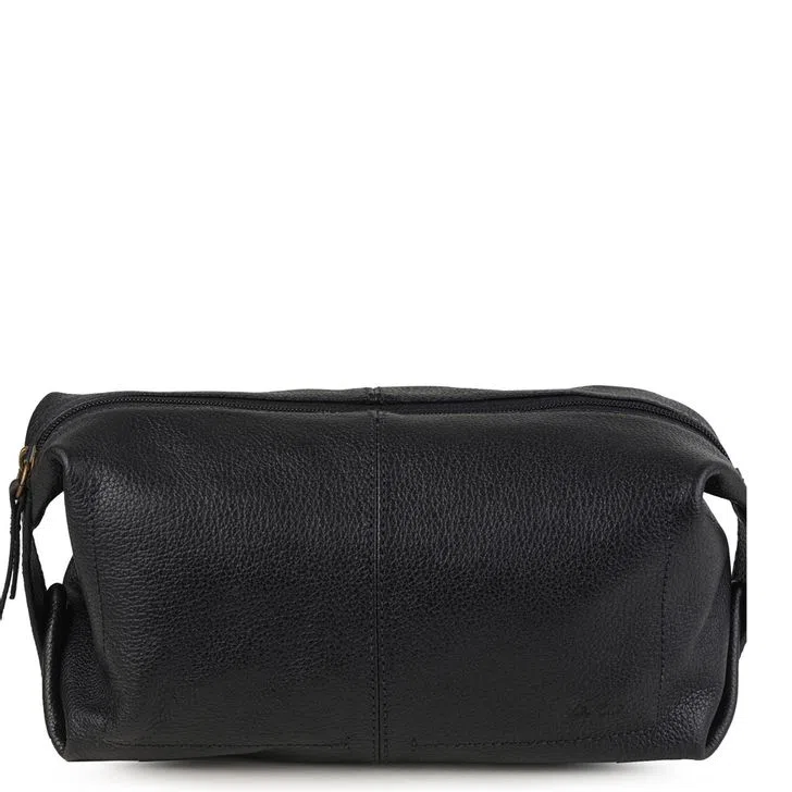 NECESSAIRE PESPONTADA PRETO - Hnm234pt