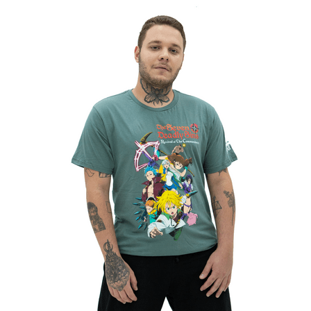 Camiseta Baby Look The Seven Deadly Sins
