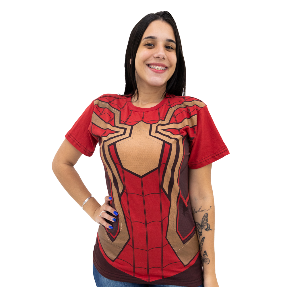 Camiseta Homem Aranha Gold