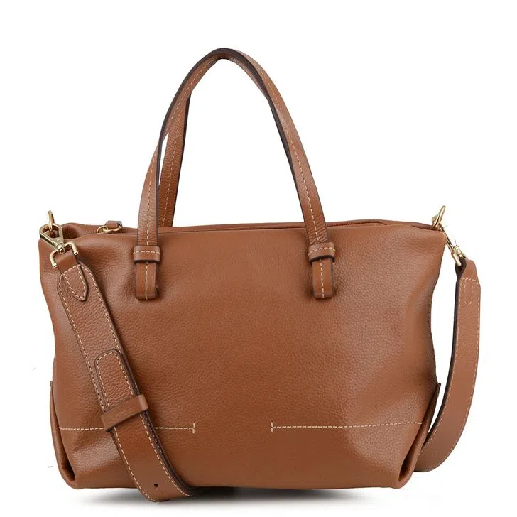 BOLSA TOTE COURO CLASSIC MASCAVO - MASCAVO UN - gbf033mvun