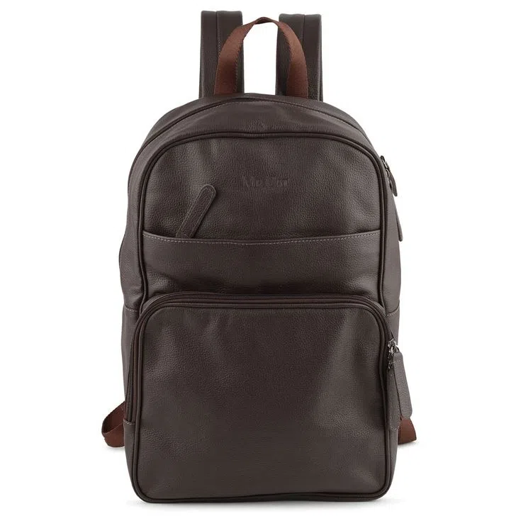 MOCHILA LEATHER PACK CAFE - CAFE UN - hmo101cfun