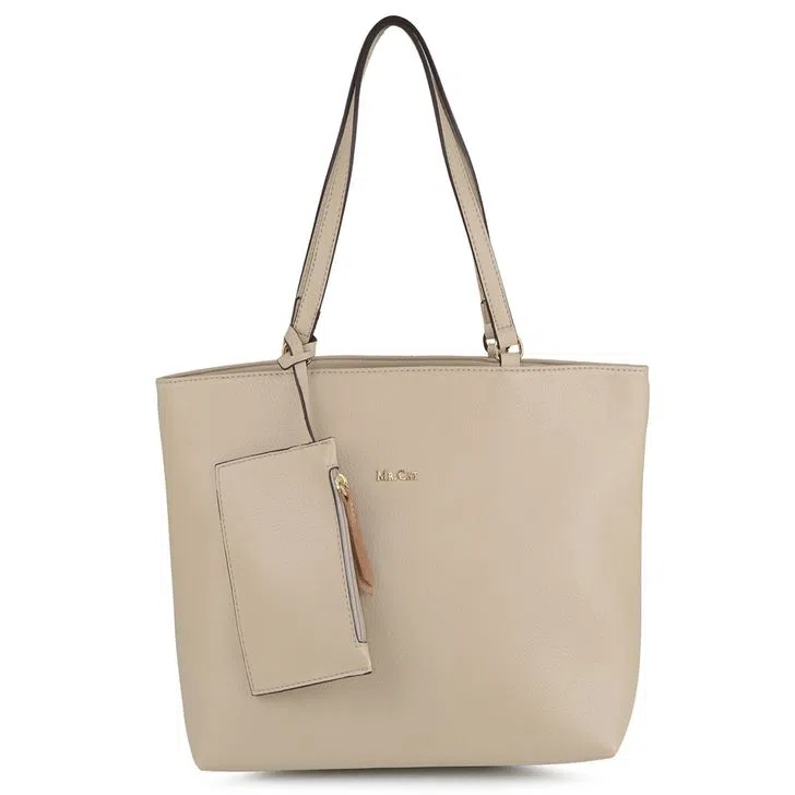 BOLSA SHOPPING BAG CLASSIC KAKHI - KAKHI UN - gsn220ckun