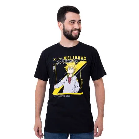 Camiseta Infantil The Seven Deadly Sins Meliodas