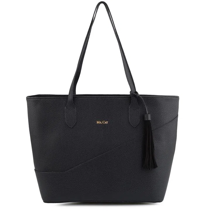 BOLSA SHOPPING BAG BARBICACHO PRETO - PRETO UN - gsn192ptun