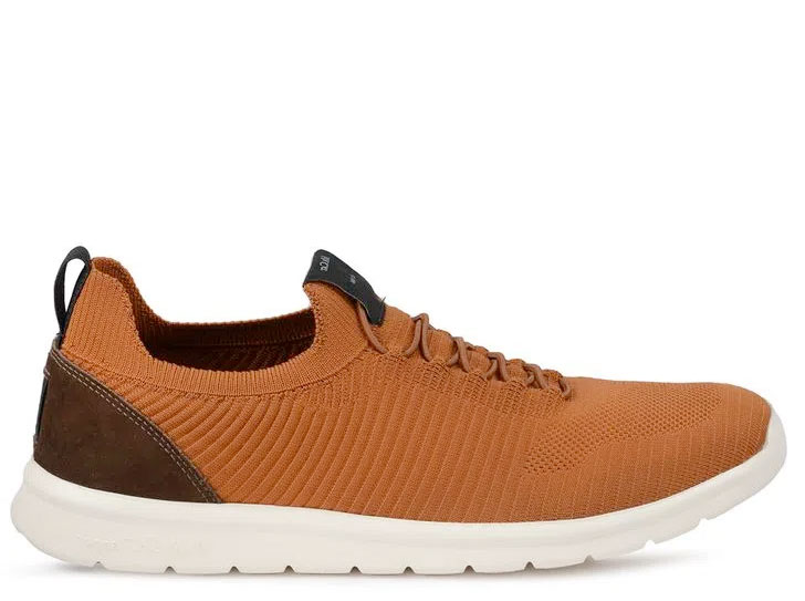 TÊNIS KNIT ZEN COLORS OCRE